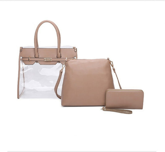 Clear satchel